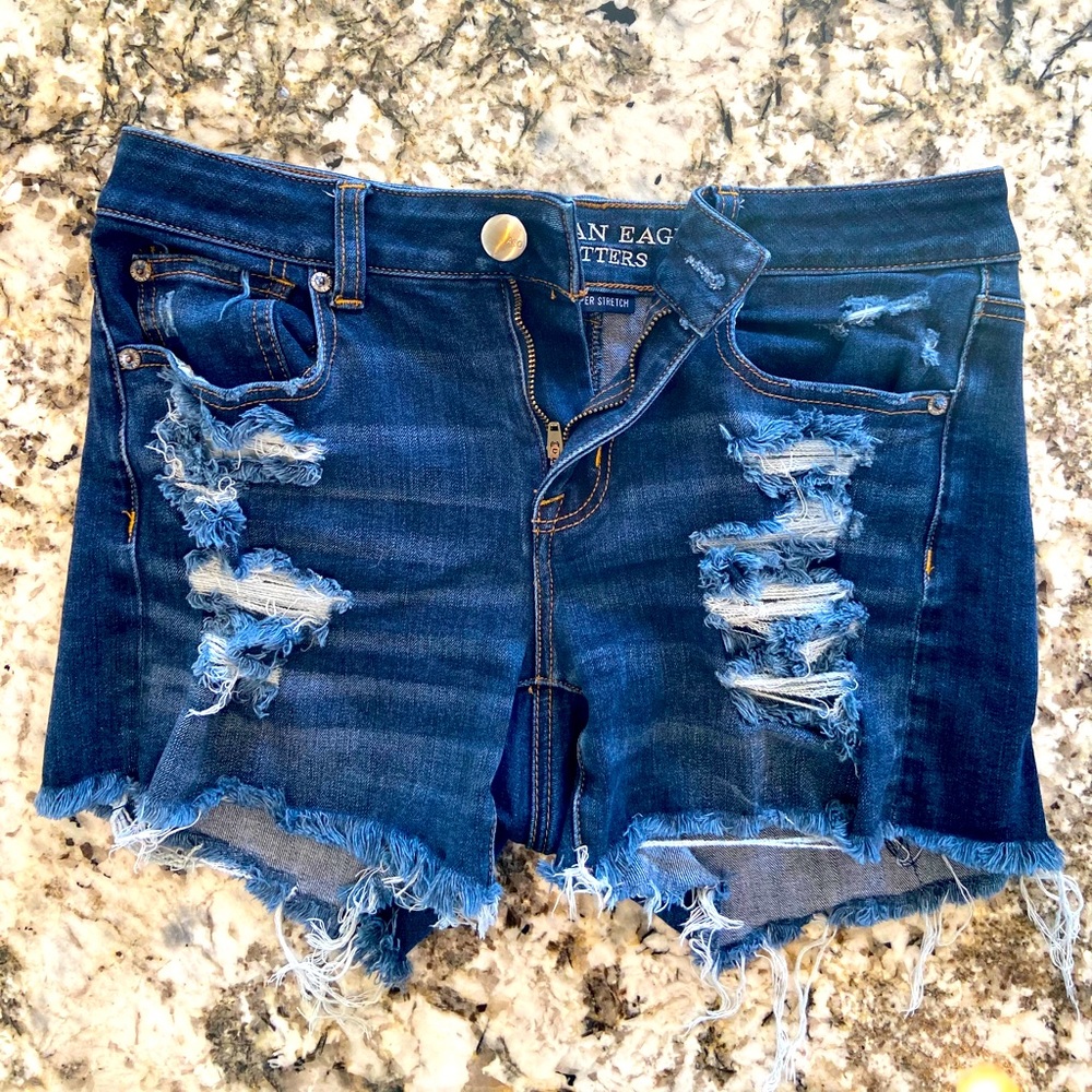 Distressed Shorts